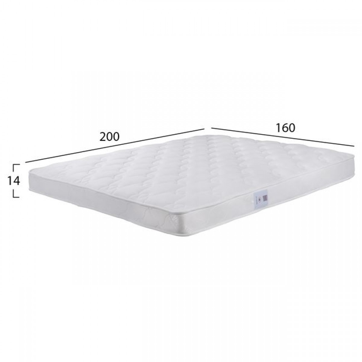 ΣΤΡΩΜΑ CLASSIC ΜΕ ΧΑΜΗΛΗ ΣΟΥΣΤΑ 160X200X14Υ εκ. HM11346.160