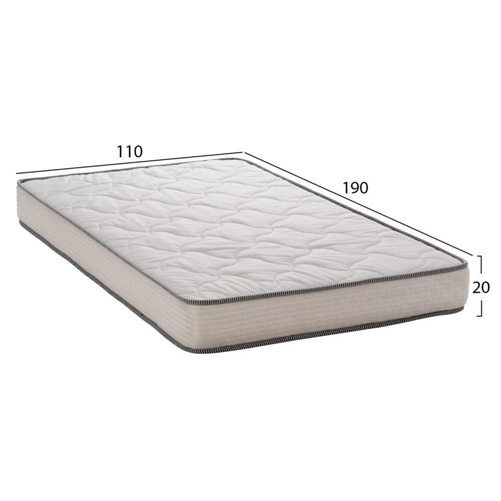 ΣΤΡΩΜΑ DREAMTOPIA, σειρά RELIEF HM653.110 BONNELL SPRING 110X190x20Y εκ.