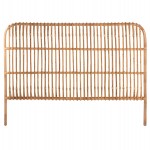 ΚΕΦΑΛΑΡΙ ΚΡΕΒΑΤΙΟΥ MERMA HM9549 ΣΕ ΦΥΣΙΚΟ ΧΡΩΜΑ RATTAN 165x5x121Yεκ.