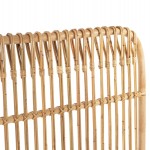 ΚΕΦΑΛΑΡΙ ΚΡΕΒΑΤΙΟΥ MERMA HM9549 ΣΕ ΦΥΣΙΚΟ ΧΡΩΜΑ RATTAN 165x5x121Yεκ.
