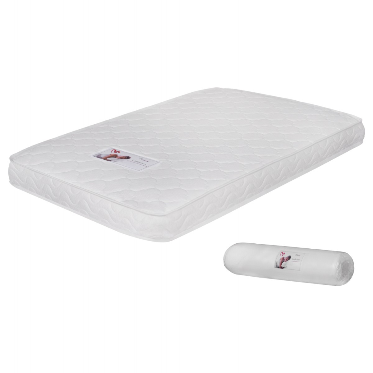 ΣΤΡΩΜΑ ΑΦΡΟΥ ΧΩΡΙΣ ΕΛΑΤΗΡΙΑ JORDY 120X200x15Y-- HM374.08  (ROLL PACKING) ΛΕΥΚΟ