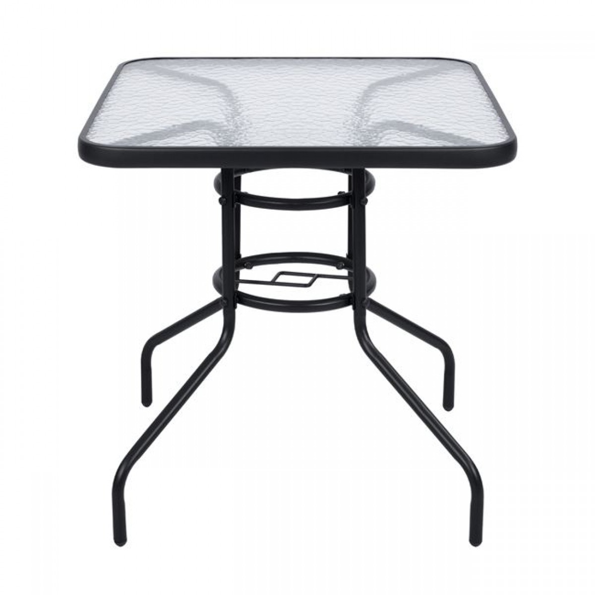 ΤΡΑΠΕΖΙ ΕΞΩΤ.ΧΩΡΟΥ FIGO HM5036.01 ΜΕΤΑΛΛΟ ΓΚΡΙ- ΓΥΑΛΙΝΗ ΕΠΙΦΑΝΕΙΑ 70Χ70Χ72Υεκ