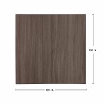 ΕΠΙΦΑΝΕΙΑ ΤΡΑΠΕΖΙΟΥ ΑΠΟ MDF 60Χ60 εκ. HM8437.01 ΣΤΑΧΤΙ ΜΑΥΡΟ
