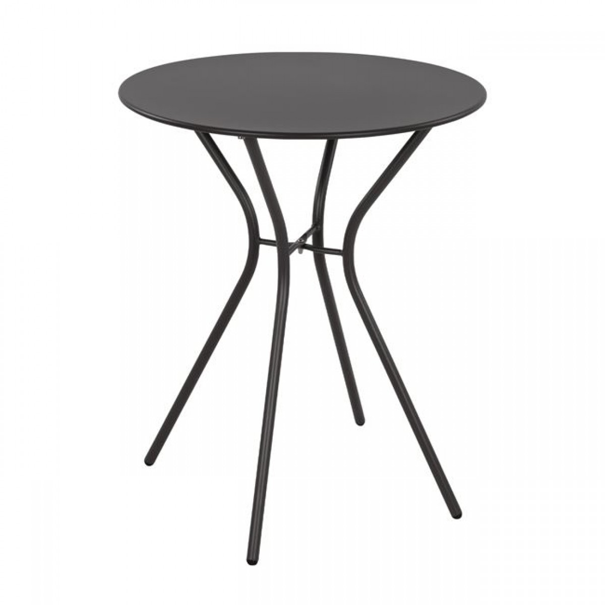 ΤΡΑΠΕΖΙ ΜΕΤΑΛΛΙΚΟ IKARUS Φ60 ΑΝΘΡΑΚΙ HM5524.01