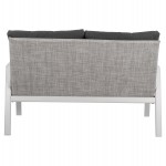 ΚΑΝΑΠΕΣ ΔΙΘΕΣΙΟΣ ΑΛΟΥΜΙΝΙΟΥ TABBY HM5561.01 ΛΕΥΚΟΣ ΜΕ ΜΑΞΙΛΑΡΙΑ