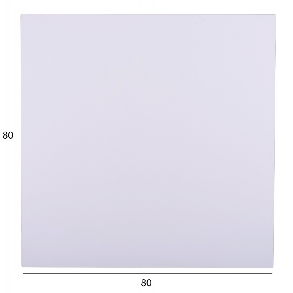 ΕΠΙΦΑΝΕΙΑ ΤΡΑΠΕΖΙΟΥ HPL 80Χ80 ΛΕΥΚΗ HM5733.01