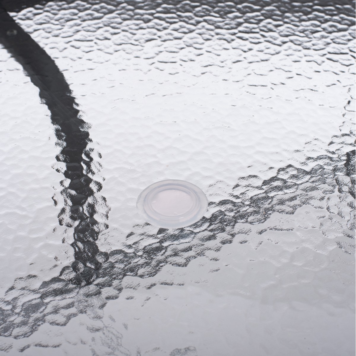 ΤΡΑΠΕΖΙ BRUNO 150X90Χ75Υεκ. ΜΕΤΑΛΛΙΚΟ ΟΡΘΟΓΩΝΙΟ ΓΚΡΙ ΜΕ ΤΡΥΠΑ ΟΜΠΡΕΛΑΣ Φ38  HM5145.11