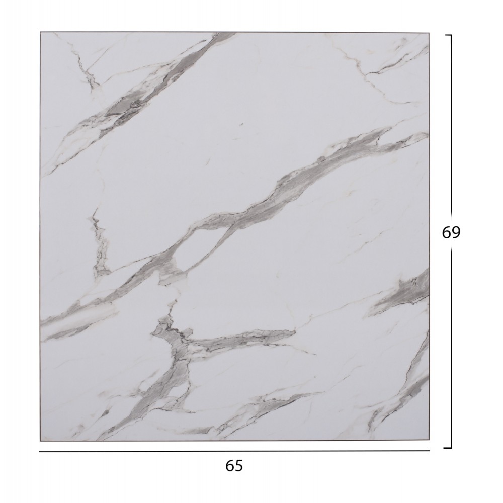 ΕΠΙΦΑΝΕΙΑ ΤΡΑΠΕΖΙΟΥ HPL MARBLE WHITE-GREY 5145 HM5827.11 65X69