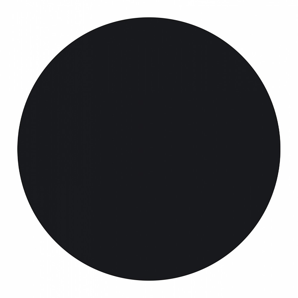 ΕΠΙΦΑΝΕΙΑ ΤΡΑΠΕΖΙΟΥ HPL HM5842.01 ΜΑΥΡΗ Φ69 εκ. ΠΑΧΟΥΣ 12mm.