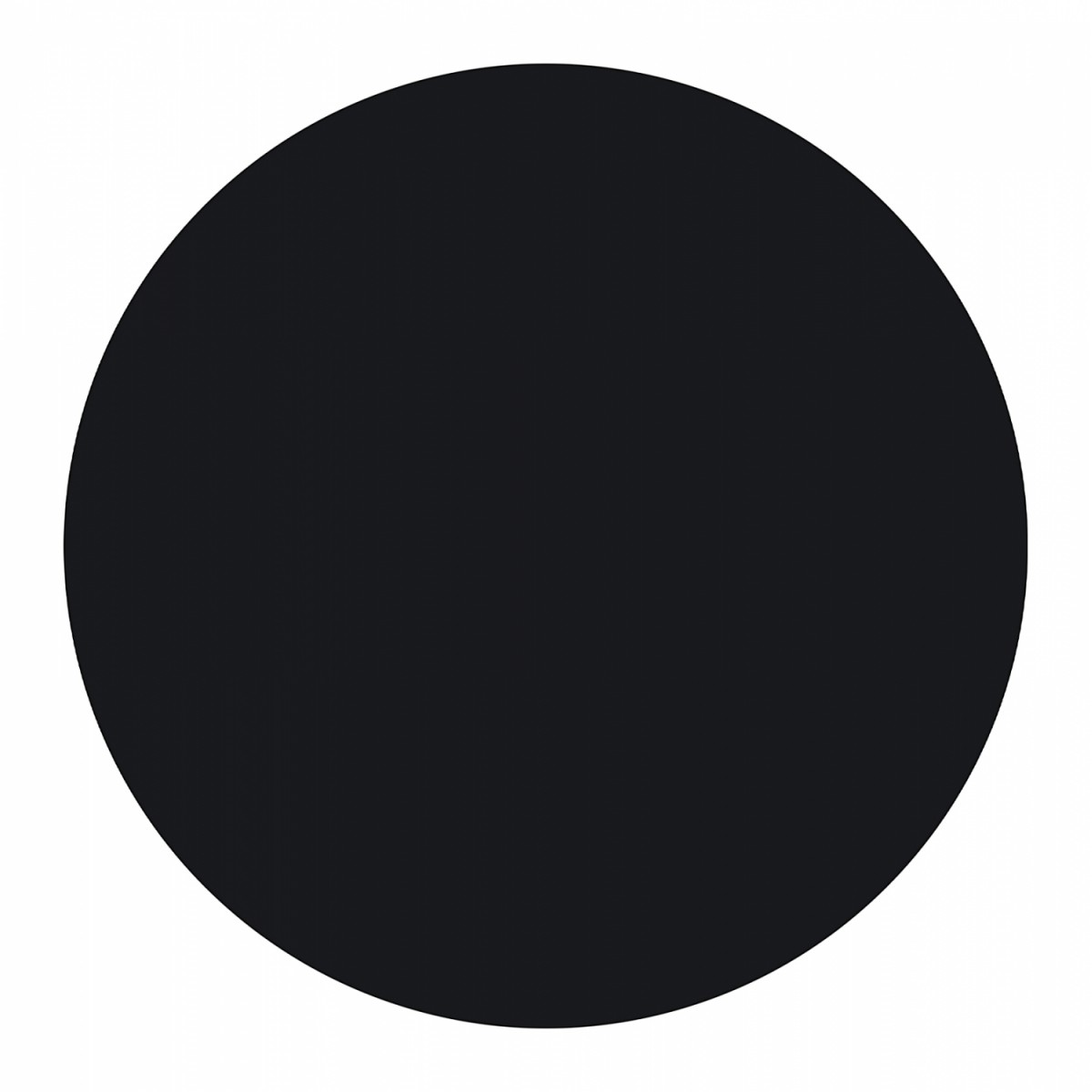 ΕΠΙΦΑΝΕΙΑ ΤΡΑΠΕΖΙΟΥ HPL HM5841.01 ΜΑΥΡΗ Φ60 εκ. ΠΑΧΟΥΣ 12mm.