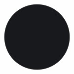 ΕΠΙΦΑΝΕΙΑ ΤΡΑΠΕΖΙΟΥ HPL HM5841.01 ΜΑΥΡΗ Φ60 εκ. ΠΑΧΟΥΣ 12mm.