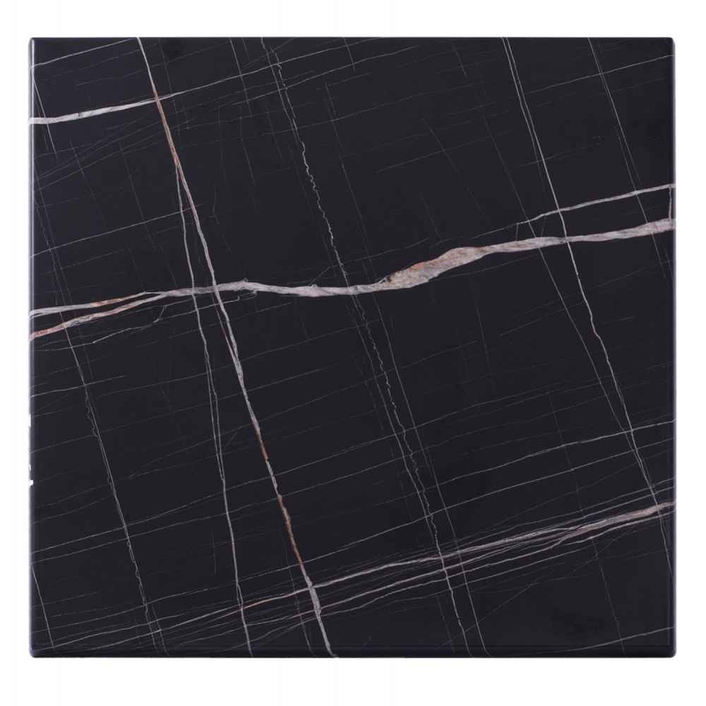 ΕΠΙΦΑΝΕΙΑ ΤΡΑΠΕΖΙΟΥ WERZALIT 60Χ60Χ3.5εκ.  ΜΑΥΡΟ ΜΑΡΜΑΡΟ 741 HM5229.13