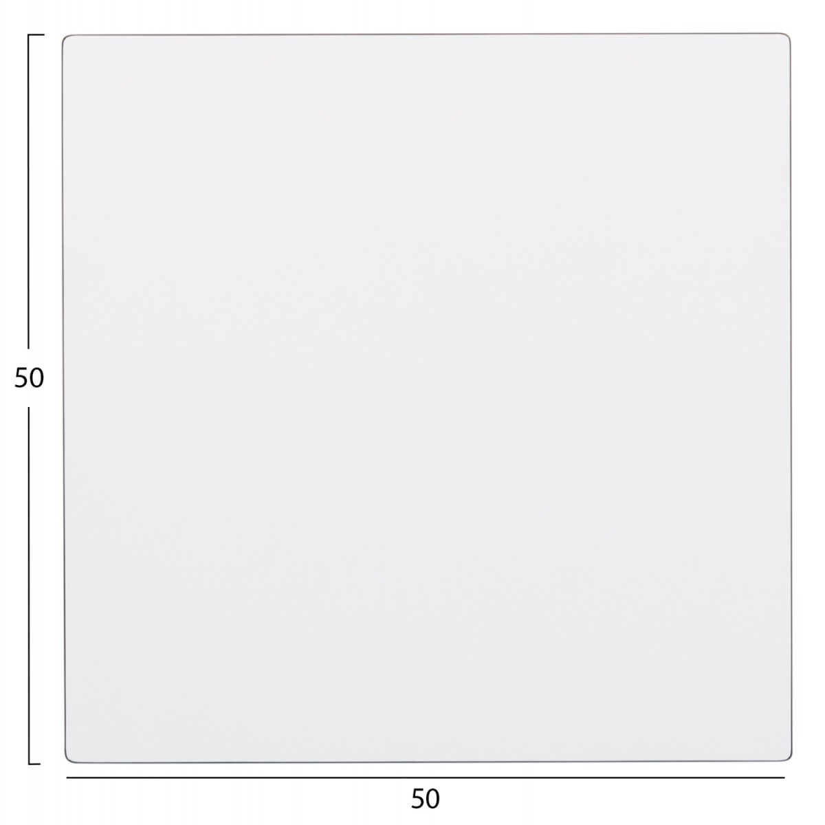 EΠΙΦΑΝΕΙΑ ΤΡΑΠΕΖΙΟΥ HPL HM6362.02 ΤΕΤΡΑΓΩΝΗ ΛΕΥΚΗ COMPACT 50X50X1.5εκ.