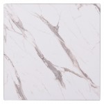 ΕΠΙΦΑΝΕΙΑ ΤΡΑΠΕΖΙΟΥ HPL GLOSSΥ HM6363.01 ΤΕΤΡΑΓΩΝΗ COMPACT ΛΕΥΚΟ ΜΑΡΜΑΡΟ 60x60x1.5εκ