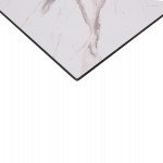 ΕΠΙΦΑΝΕΙΑ ΤΡΑΠΕΖΙΟΥ HPL GLOSSΥ HM6363.01 ΤΕΤΡΑΓΩΝΗ COMPACT ΛΕΥΚΟ ΜΑΡΜΑΡΟ 60x60x1.5εκ