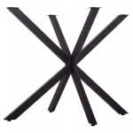 ΒΑΣΗ ΤΡΑΠΕΖΙΟΥ ΜΑΥΡΗ ΜΕΤΑΛΛΙΚΗ ΧΙΑΣΤΙ HM6255 ΓΙΑ ΕΠΙΦΑΝΕΙΑ 120Χ80εκ