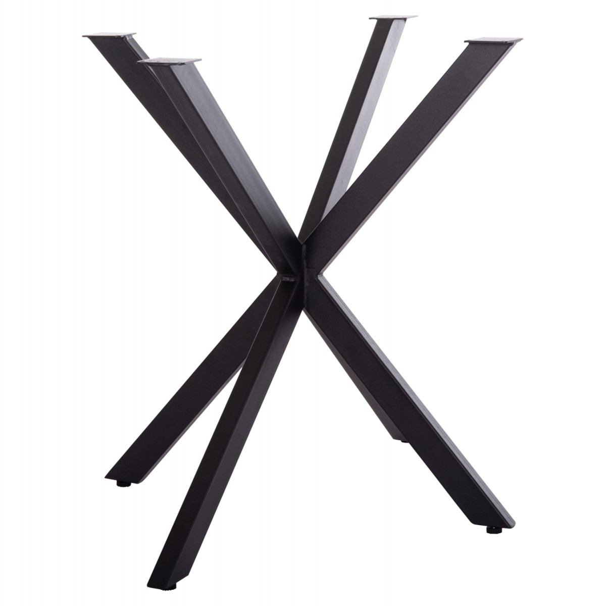 ΒΑΣΗ ΤΡΑΠΕΖΙΟΥ ΜΑΥΡΗ ΜΕΤΑΛΛΙΚΗ ΧΙΑΣΤΙ HM6255 ΓΙΑ ΕΠΙΦΑΝΕΙΑ 120Χ80εκ