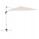 ΟΜΠΡΕΛΑ ΠΙΣΙΝΑΣ JAVANTE HM6623.02 ΛΕΥΚΟ ΑΛΟΥΜΙΝΙΟ & ΣΚΙΑΣΤΡΟ 2.7x2.7x2.7Yμ