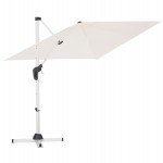 ΟΜΠΡΕΛΑ ΠΙΣΙΝΑΣ JAVANTE HM6623.02 ΛΕΥΚΟ ΑΛΟΥΜΙΝΙΟ & ΣΚΙΑΣΤΡΟ 2.7x2.7x2.7Yμ