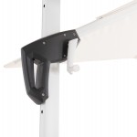 ΟΜΠΡΕΛΑ ΠΙΣΙΝΑΣ JAVANTE HM6623.02 ΛΕΥΚΟ ΑΛΟΥΜΙΝΙΟ & ΣΚΙΑΣΤΡΟ 2.7x2.7x2.7Yμ