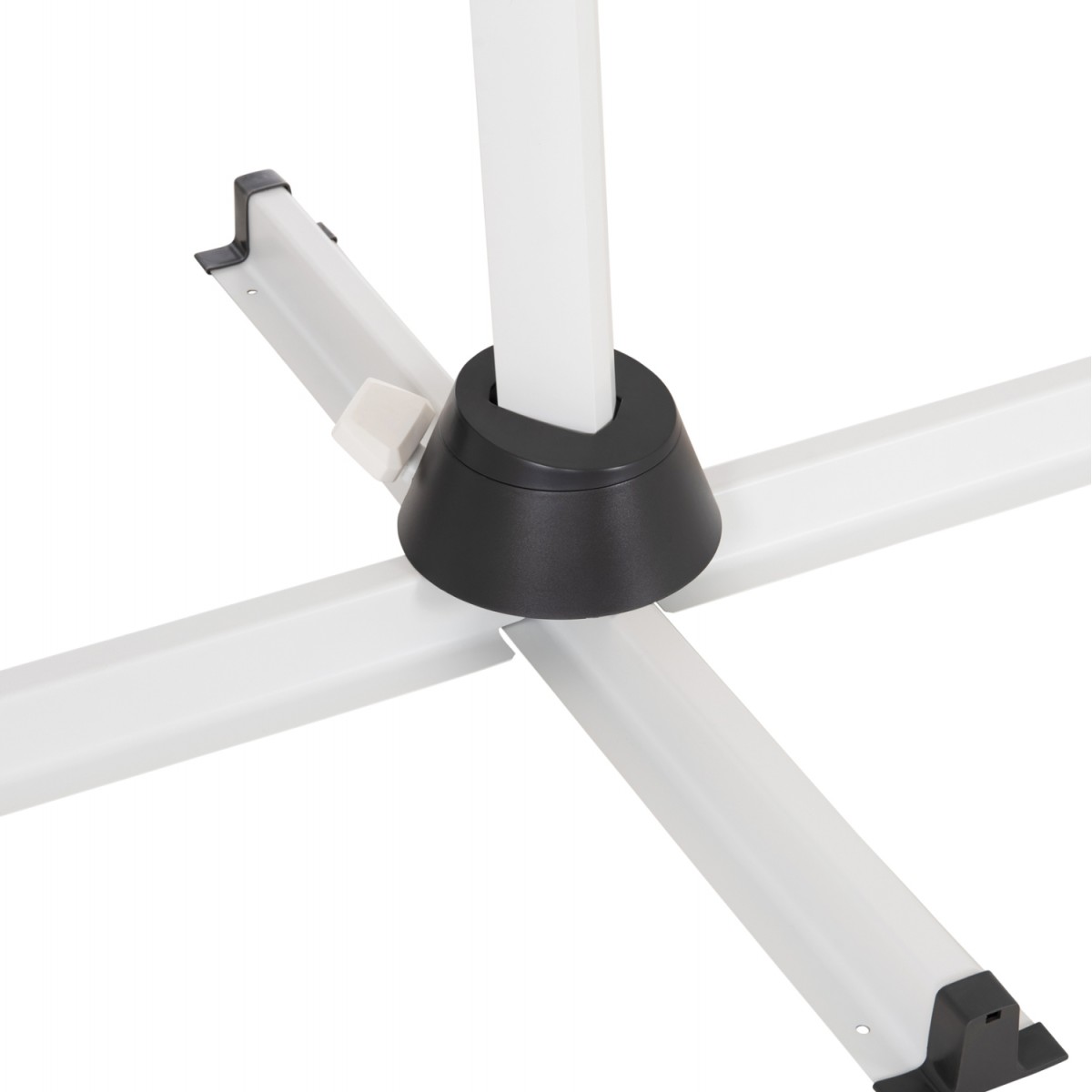 ΟΜΠΡΕΛΑ ΠΙΣΙΝΑΣ JAVANTE HM6623.02 ΛΕΥΚΟ ΑΛΟΥΜΙΝΙΟ & ΣΚΙΑΣΤΡΟ 2.7x2.7x2.7Yμ