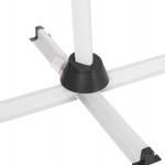 ΟΜΠΡΕΛΑ ΠΙΣΙΝΑΣ JAVANTE HM6623.02 ΛΕΥΚΟ ΑΛΟΥΜΙΝΙΟ & ΣΚΙΑΣΤΡΟ 2.7x2.7x2.7Yμ