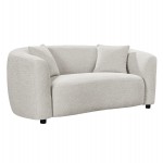 ΚΑΝΑΠΕΣ 2-ΘΕΣΙΟΣ NORD HM3322.02 ΑΝΟΙΧΤΟ ΜΠΕΖ ΥΦΑΣΜΑ 170x91x75Υεκ.