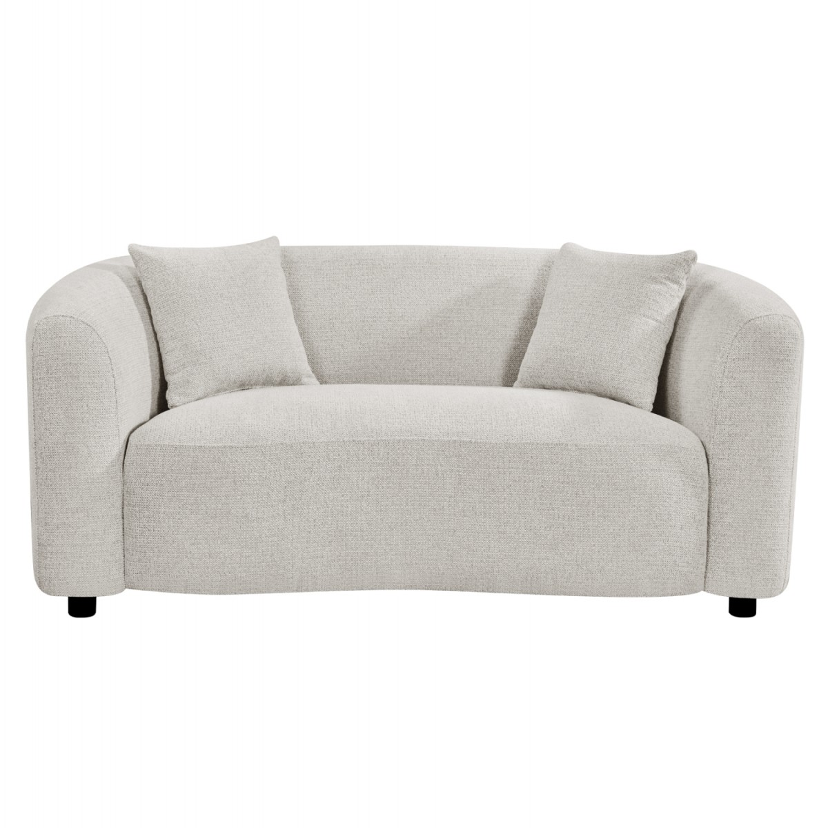 ΚΑΝΑΠΕΣ 2-ΘΕΣΙΟΣ NORD HM3322.02 ΑΝΟΙΧΤΟ ΜΠΕΖ ΥΦΑΣΜΑ 170x91x75Υεκ.