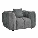 ΠΟΛΥΘΡΟΝΑ LYKKE HM3325.01 ΓΚΡΙ ΥΦΑΣΜΑ 119x89x70Υεκ