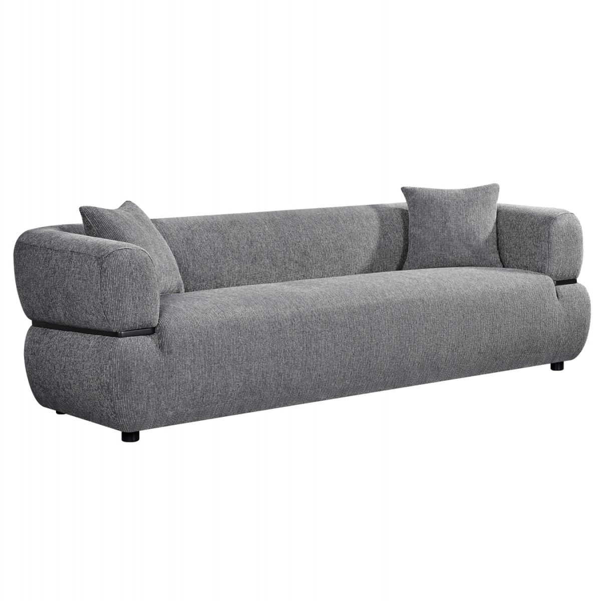 ΚΑΝΑΠΕΣ 3-ΘΕΣΙΟΣ ARCTIS HM3327.01 ΓΚΡΙ ΥΦΑΣΜΑ 229x88x88Υεκ.