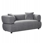 ΚΑΝΑΠΕΣ 2-ΘΕΣΙΟΣ ARCTIS HM3328.01 ΓΚΡΙ ΥΦΑΣΜΑ 169x88x88Υεκ.