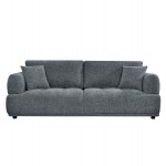 ΚΑΝΑΠΕΣ 3-ΘΕΣΙΟΣ STRUCTO HM3329.01 ΓΚΡΙ ΥΦΑΣΜΑ 227x94x88Υεκ.