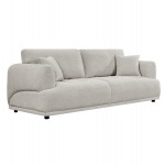 ΚΑΝΑΠΕΣ 3-ΘΕΣΙΟΣ STRUCTO HM3329.02 ΑΝΟΙΧΤΟ ΜΠΕΖ ΥΦΑΣΜΑ 227x94x88Υεκ.