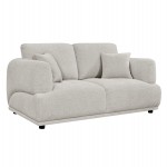 ΚΑΝΑΠΕΣ 2-ΘΕΣΙΟΣ STRUCTO HM3330.02 ΑΝΟΙΧΤΟ ΜΠΕΖ ΥΦΑΣΜΑ 168x94x88Υεκ.