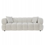 ΚΑΝΑΠΕΣ 3-ΘΕΣΙΟΣ NORIKA HM3331.02 ΕΚΡΟΥ ΥΦΑΣΜΑ 220x88x85Υεκ.