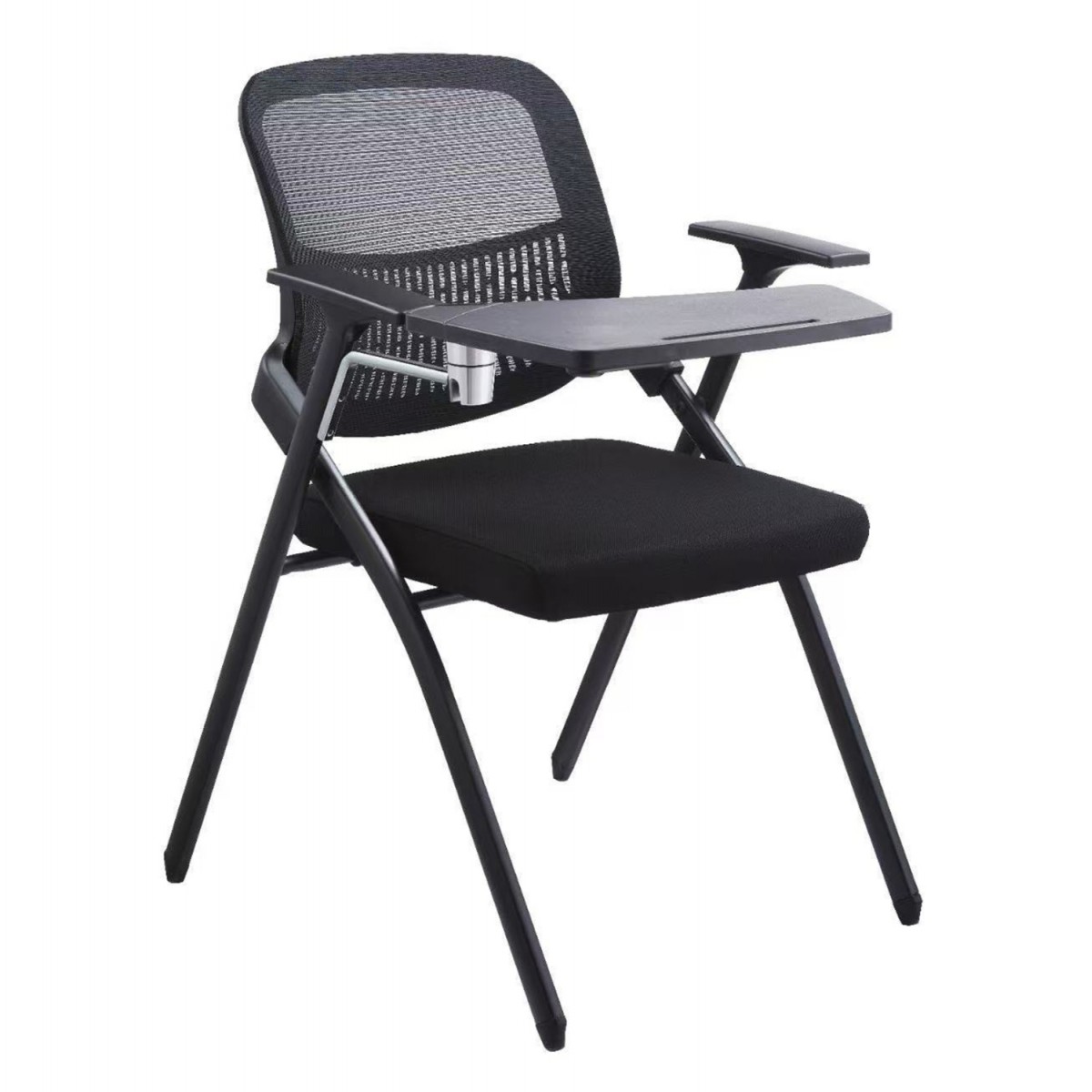 ΚΑΡΕΚΛΑ ΣΥΝΕΔΡΙΟΥ ΠΤΥΣΣΟΜΕΝΗ ΜΕ ΑΝΑΛΟΓΙΟ DENO HM1209.01 MESH ΥΦΑΣΜΑ ΜΑΥΡΟ 65x63x82Υεκ.