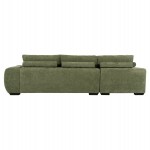 ΚΑΝΑΠΕΣ ΓΩΝΙΑ (ΑΡΙΣΤΕΡΗ) COVEN HM3266.14L ΠΡΑΣΙΝΟ ΥΦΑΣΜΑ 298x102-208x85Υεκ.