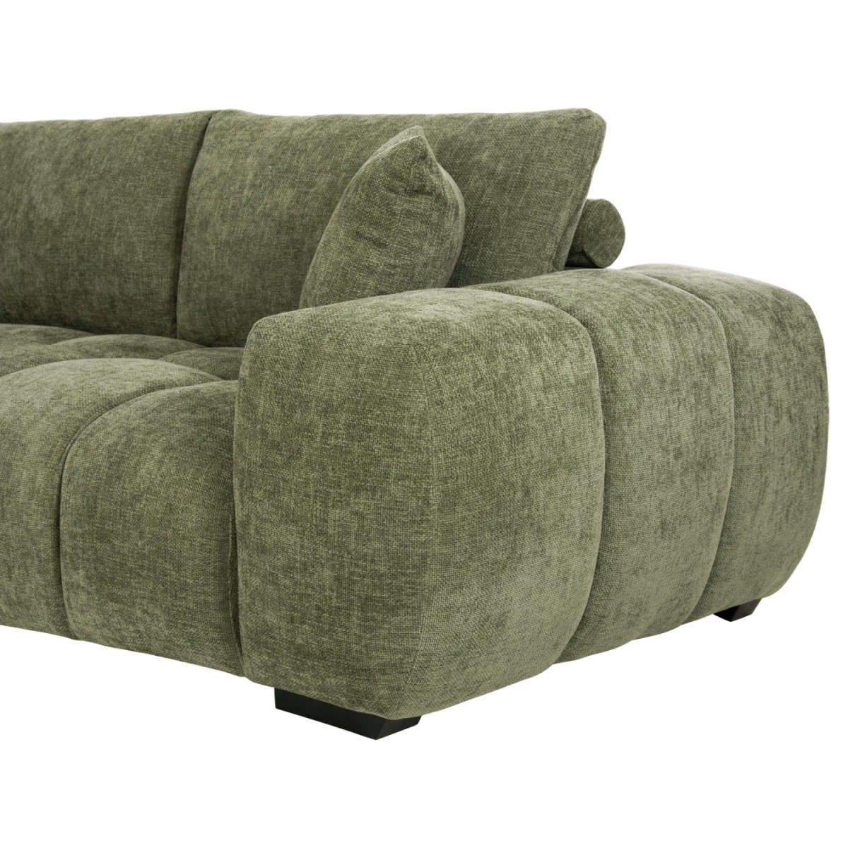 ΚΑΝΑΠΕΣ ΓΩΝΙΑ (ΑΡΙΣΤΕΡΗ) COVEN HM3266.14L ΠΡΑΣΙΝΟ ΥΦΑΣΜΑ 298x102-208x85Υεκ.