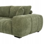 ΚΑΝΑΠΕΣ ΓΩΝΙΑ (ΑΡΙΣΤΕΡΗ) COVEN HM3266.14L ΠΡΑΣΙΝΟ ΥΦΑΣΜΑ 298x102-208x85Υεκ.