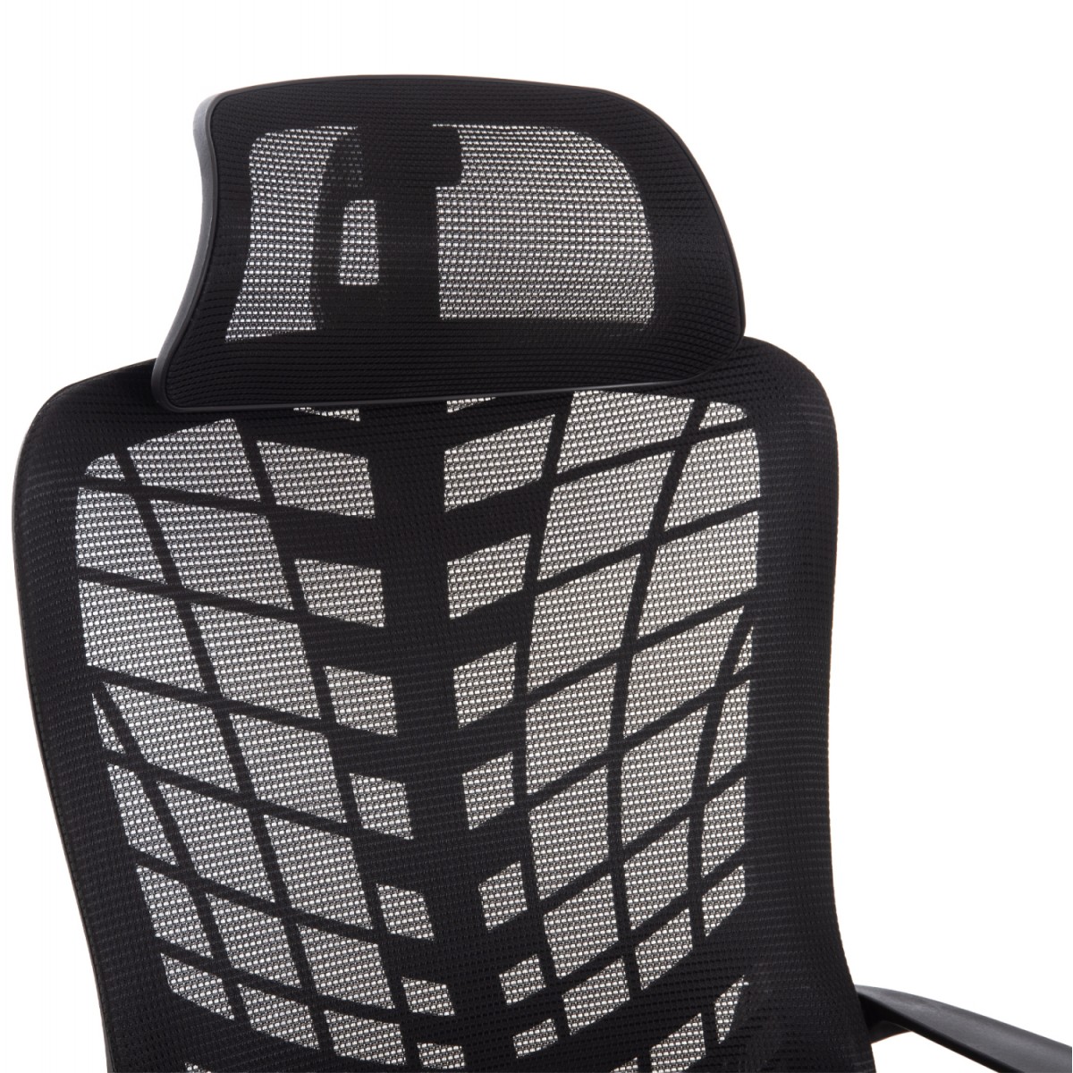 ΚΑΡΕΚΛΑ ΓΡΑΦΕΙΟΥ ELVAR HM1219.01 ΜΑΥΡO MESH--ΒΑΣΗ ΠΟΛΥΠΡΟΠΥΛΕΝΙΟΥ 63x56x125Υεκ
