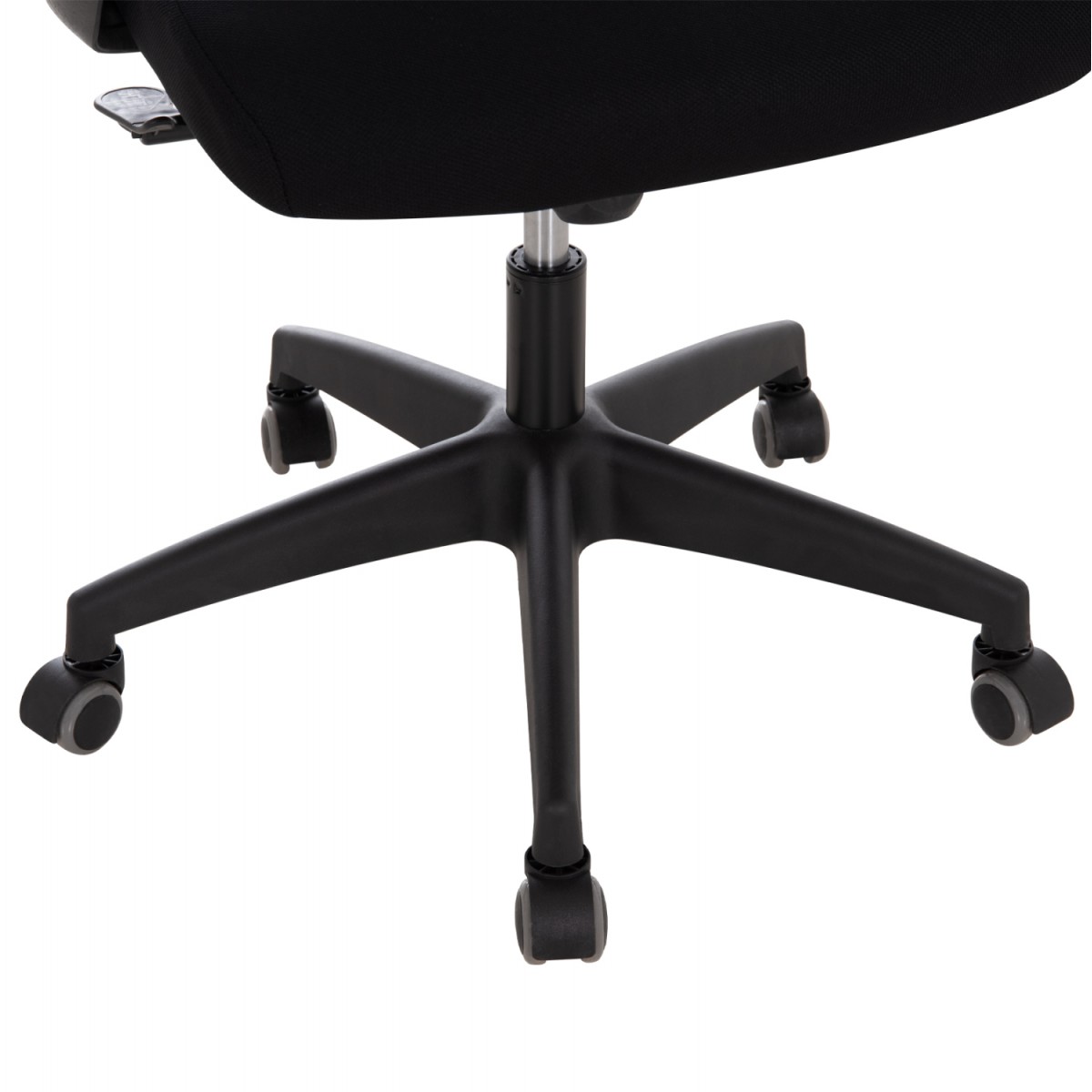 ΚΑΡΕΚΛΑ ΓΡΑΦΕΙΟΥ ELVAR HM1219.01 ΜΑΥΡO MESH--ΒΑΣΗ ΠΟΛΥΠΡΟΠΥΛΕΝΙΟΥ 63x56x125Υεκ