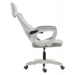 ΚΑΡΕΚΛΑ ΓΡΑΦΕΙΟΥ SALAS HM1223.02 P.P. ΛΕΥΚΟ-ΓΚΡΙ MESH ΥΦΑΣΜΑ 57x71x110-120Υεκ