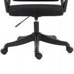 ΚΑΡΕΚΛΑ ΓΡΑΦΕΙΟΥ FRANTIC HM1224.01 ΜΑΥΡO MESH & ΠΟΛΥΠΡΟΠΥΛΕΝΙΟ 60x60x134Υεκ
