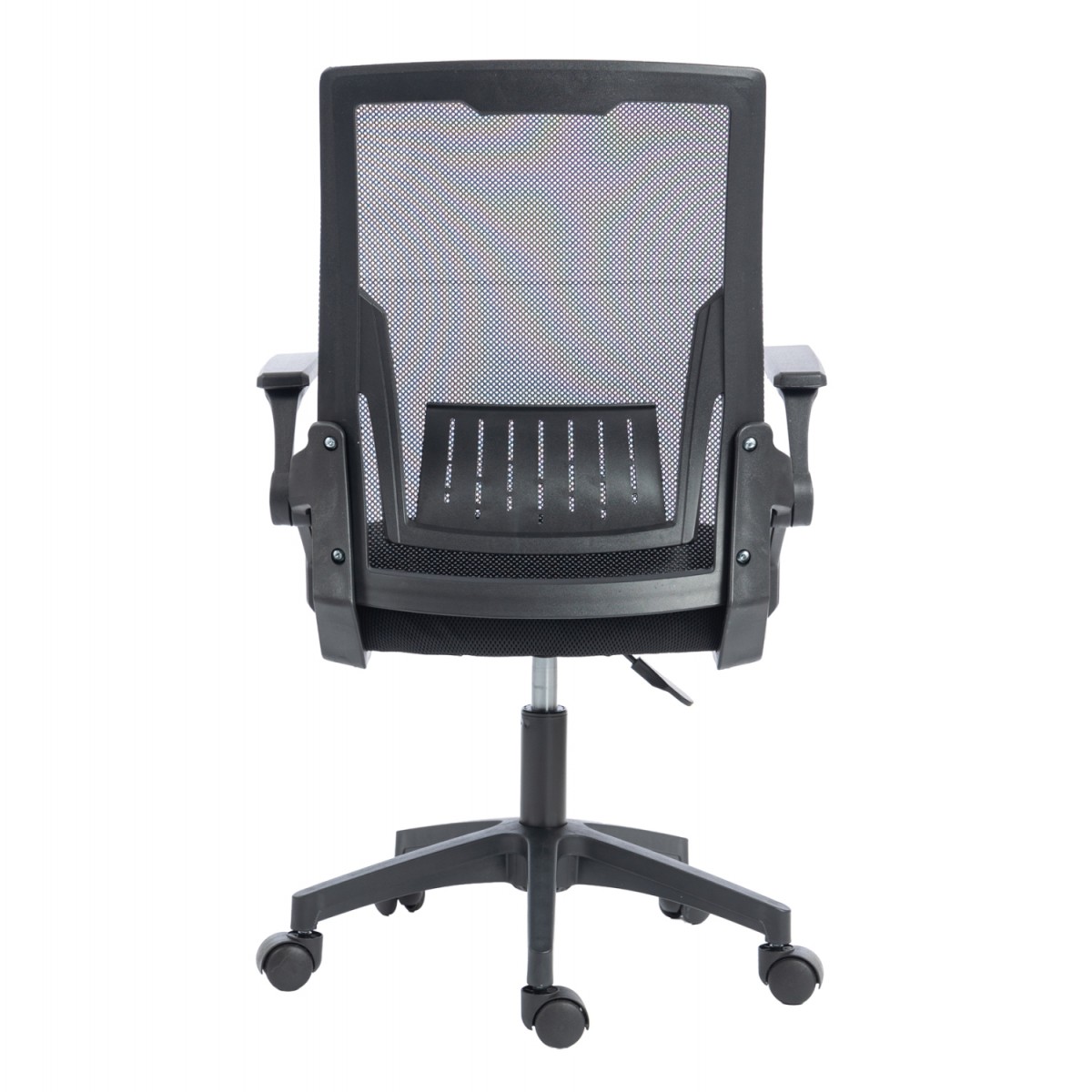 ΚΑΡΕΚΛΑ ΓΡΑΦΕΙΟΥ ZENITH HM1225.01 PP & MESH ΥΦΑΣΜΑ--ΜΑΥΡΟ 58x55x100Υεκ
