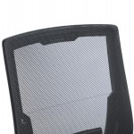 ΚΑΡΕΚΛΑ ΓΡΑΦΕΙΟΥ ZENITH HM1225.01 PP & MESH ΥΦΑΣΜΑ--ΜΑΥΡΟ 58x55x100Υεκ