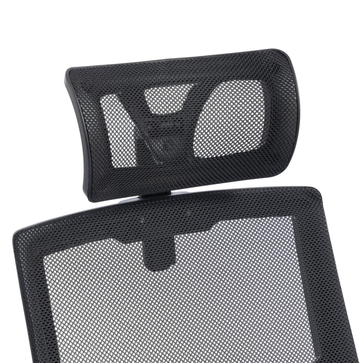 ΚΑΡΕΚΛΑ ΓΡΑΦΕΙΟΥ MATRON HM1226.01 ΜΑΥΡO PP & MESH ΥΦΑΣΜΑ 47x47x128Υεκ