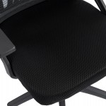 ΚΑΡΕΚΛΑ ΓΡΑΦΕΙΟΥ MATRON HM1226.01 ΜΑΥΡO PP & MESH ΥΦΑΣΜΑ 47x47x128Υεκ