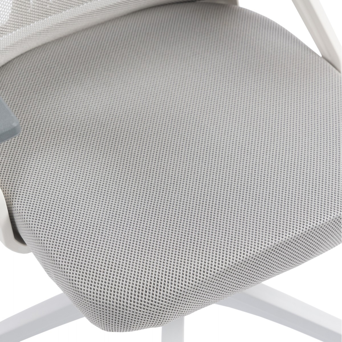 ΚΑΡΕΚΛΑ ΓΡΑΦΕΙΟΥ MATRON HM1226.02 ΛΕΥΚΟ PP--ΑΝΟΙΧΤΟ ΓΚΡΙ MESH 59x55x115Υεκ