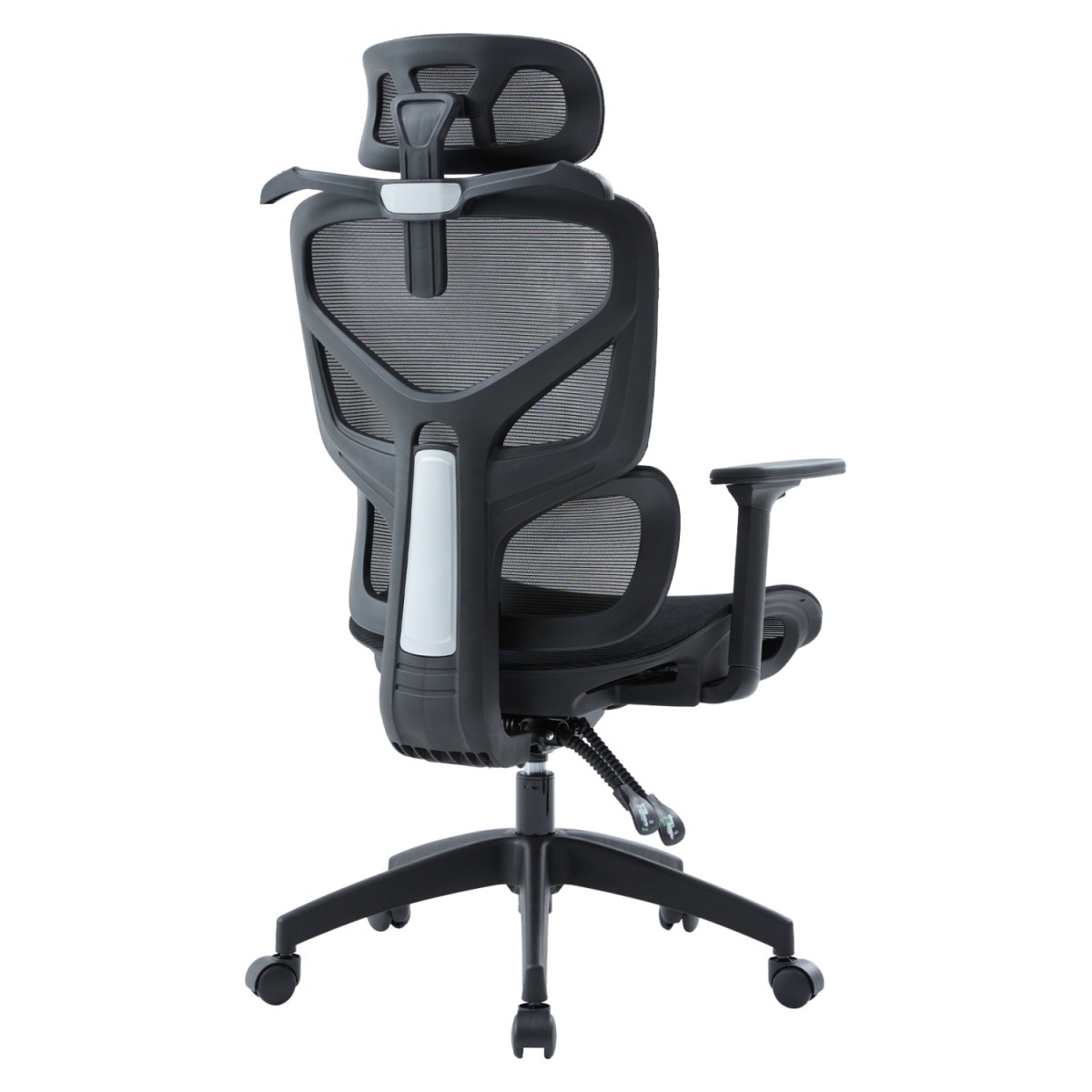 ΚΑΡΕΚΛΑ ΓΡΑΦΕΙΟΥ APEX HM1227.01 ΜΑΥΡO MESH & PP 70x66x113-130Υεκ