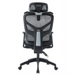ΚΑΡΕΚΛΑ ΓΡΑΦΕΙΟΥ APEX HM1227.01 ΜΑΥΡO MESH & PP 70x66x113-130Υεκ